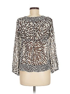 MICHAEL Michael Kors Michael Michael Kors 3/4 Sleeve Silk Top (view 2)