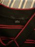 Sanctuary Stripes Black Red Long Sleeve Blouse Size S - photo 3