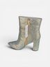 De Blossom Collection Solid Gold Ankle Boots Size 9 - photo 4