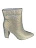 De Blossom Collection Solid Gold Ankle Boots Size 9 - photo 2