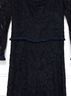 Alexis Solid Floral Black Blue Jumpsuit Size S - photo 5