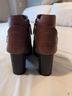 Tory Burch Brown Ankle Boots Size 7 - photo 3