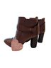 Tory Burch Brown Ankle Boots Size 7 - photo 1