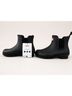 Hunter 100% Rubber Black Ankle Boots Size 7 - photo 3