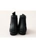 Hunter 100% Rubber Black Ankle Boots Size 7 - photo 4