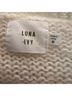 Luna Ivy 100% Polyester Ivory Cardigan Size M - photo 3