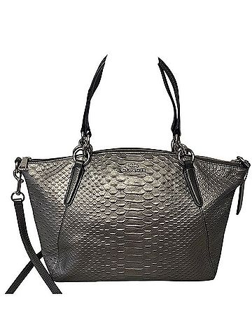 Coach Small Kelsey Leather Satchel (view 2)