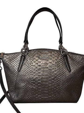 Coach Small Kelsey Leather Satchel (view 1)