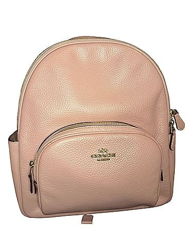 Coach Leather Backpack (view 1)