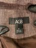 AGB Tweed Brown Agb Blazer Size 4 - photo 5