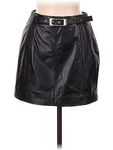 Wilsons Leather Wilsons Leather Faux Leather Skirt (view 1)