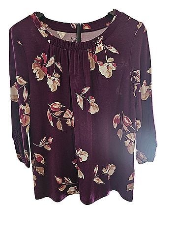 Croft & Barrow Long Sleeve Blouse (view 1)