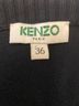 Kenzo Paris Mixed Ribbed Knit And Cotton Poplin Shirt Sweater Pullover Sweater - photo 3