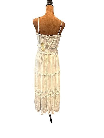 Altar'd State Victorian Lawn Tiered Ruffle Casual Dress (view 2)