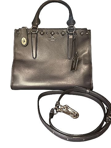 Coach Leather Tote (view 1)