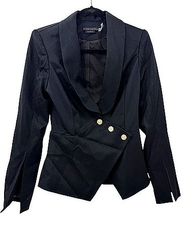 Alice + Olivia Sculpt Asymmetrical Blazer Blazer (view 2)