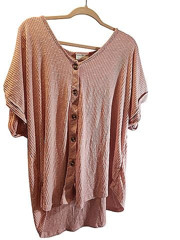 Bobbie Brooks Bobbie brooks Short Sleeve Blouse (view 1)