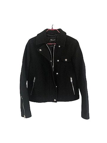 Madewell Collar Asymmetric Zip Front Jacket (view 1)