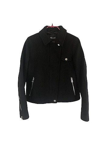 Madewell Collar Asymmetric Zip Front Jacket (view 2)