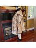 SIGRID OLSEN for J. JILL 100% Polyester 77% Acrylic 23% Other Floral Pink Brown Jacket Size L - photo 4