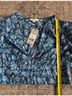 Boden 100% Cotton Floral Blue Long Sleeve Blouse Size 8 - photo 8