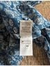 Boden 100% Cotton Floral Blue Long Sleeve Blouse Size 8 - photo 11