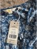 Boden 100% Cotton Floral Blue Long Sleeve Blouse Size 8 - photo 6