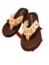 Rocket Dog Tan Flip Flops Size 11 - photo 1