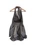 BCBGeneration 100% Polyester 100% Polyester Gray Silver Cocktail Dress Size M - photo 2