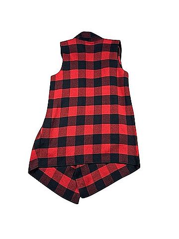 Lauren by Ralph Lauren Open Front Shawl Sweater Vest Vest (view 2)