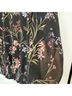 Cynthia Steffe Floral Black Blouse Size L - photo 5