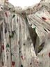 Isabel Marant 100% Silk Print White Ivory Sleeveless Blouse Size S - photo 6