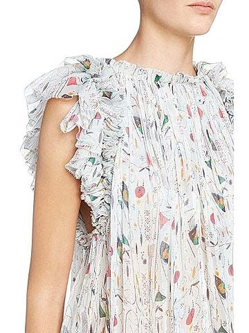Isabel Marant Erell Sleeveless Blouse (view 1)
