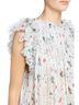 Isabel Marant 100% Silk Print White Ivory Sleeveless Blouse Size S - photo 1