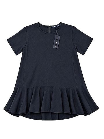 French Connection Arrow Crepe Fluted Dress Casual Dress (view 1)