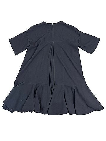 French Connection Arrow Crepe Fluted Dress Casual Dress (view 2)
