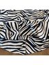 Alberto Makali Zebra Print Black White Blazer Size 12 - photo 7