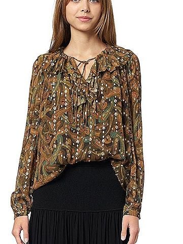 Ulla Johnson Emile Long Sleeve Blouse (view 1)