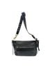 Coach 100% Leather Solid Black Shoulder Bag One size - photo 2