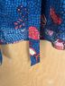 Ulla Johnson 100% Silk Floral Blue Sleeveless Blouse Size 4 - photo 7