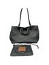 Coach 100% Leather Solid Black Tote One size - photo 1