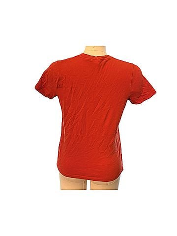 Abercrombie & Fitch Orange Short Sleeve T-Shirt (view 2)