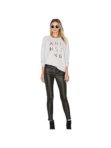 Anine Bing Classic Leather Pants Leather Pants (view 2)