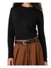 French Connection Solid Black Pullover Sweater Size XXL - photo 1