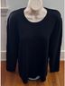 French Connection Solid Black Pullover Sweater Size XXL - photo 5