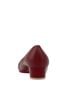 Pashion 100% Leather Burgundy Heels Size 9 1/2 - photo 2