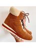 Natural Soul by Naturalizer Brown Ankle Boots Size 7 1/2 - photo 3