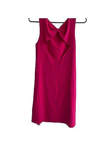 Alice + Olivia Crew Neck Shift Mini Dress Cocktail Dress (view 2)