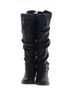 Just Fab Black Just Fab Boots Size 9 - photo 2