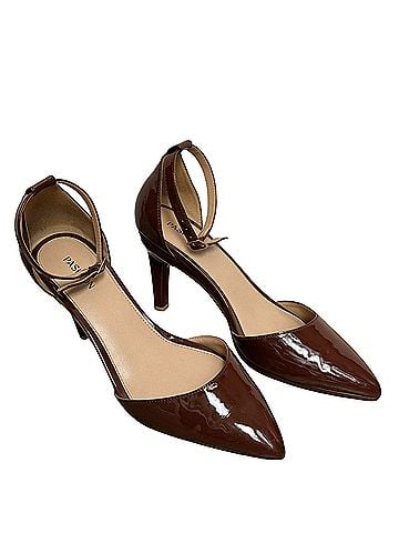 Pashion D’Orsay Patent Leather Heels (view 1)